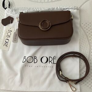 NWT Bob Ore Makato Bag in Brown